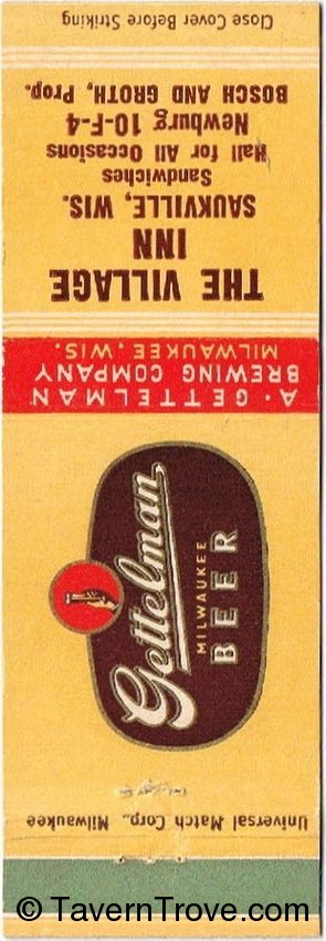 Gettelman Milwaukee Beer