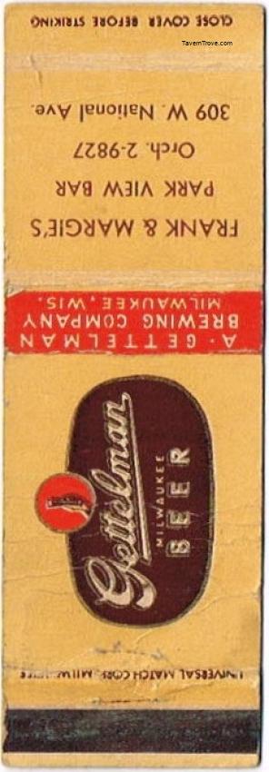 Gettelman Milwaukee Beer