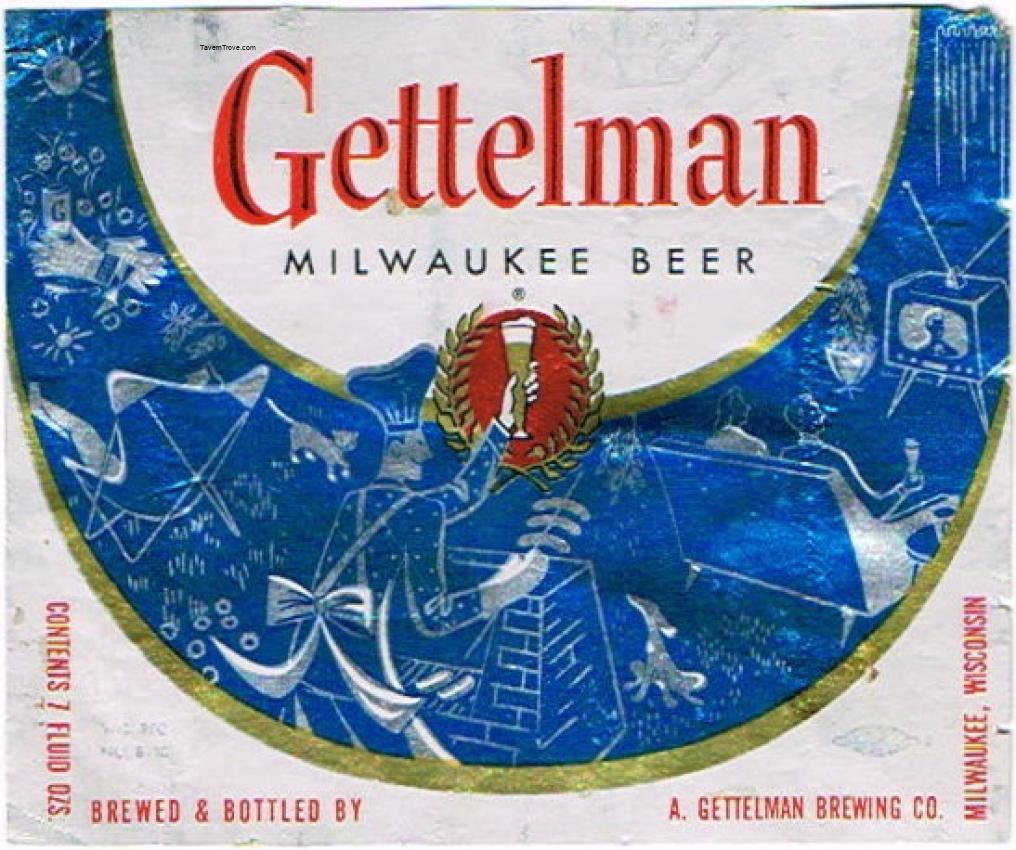 Gettelman Milwaukee Beer (Blue Bar Be Q)