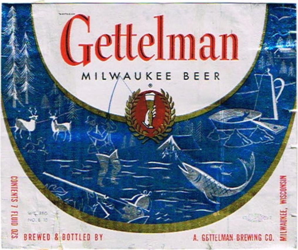Gettelman Milwaukee Beer (Blue Fishing)