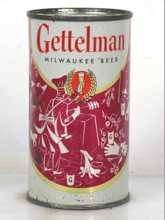 Gettelman Milwaukee Beer (Maroon)