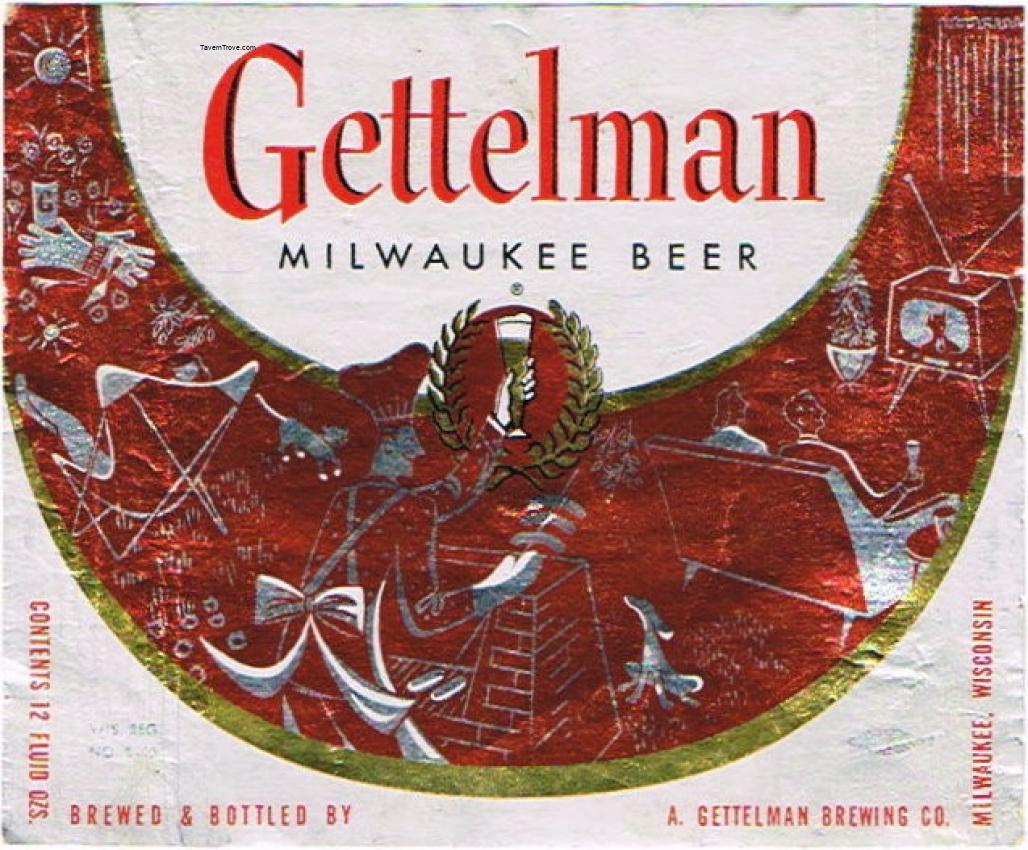 Gettelman Milwaukee Beer (Orange Bar Be Q)