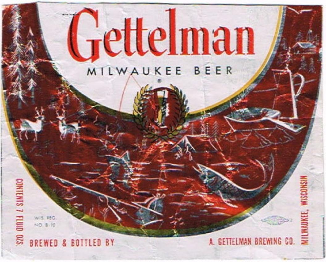 Gettelman Milwaukee Beer (Orange Fishing)