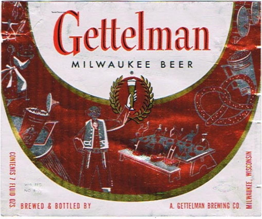 Gettelman Milwaukee Beer (Orange Picnic)