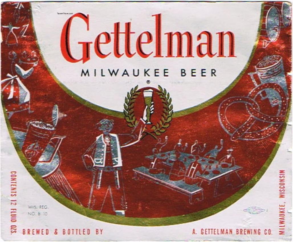 Gettelman Milwaukee Beer (Orange Picnic)