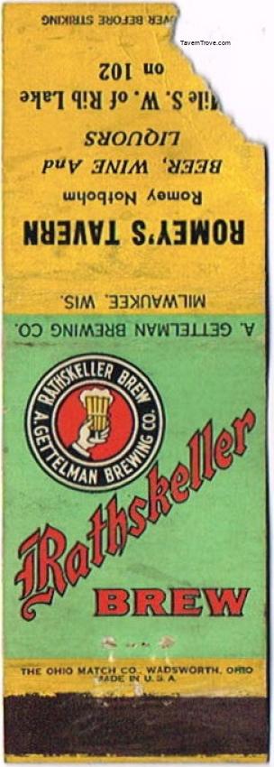 Rathskeller Brew Beer