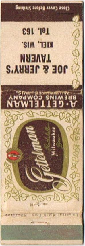 Gettelman Rathskeller Milwaukee Beer