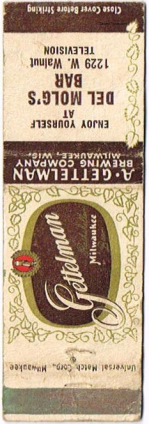 Gettelman Rathskeller Milwaukee Beer