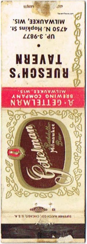 Gettelman Rathskeller Milwaukee Beer