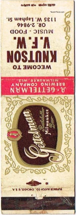 Gettelman Rathskeller Milwaukee Beer