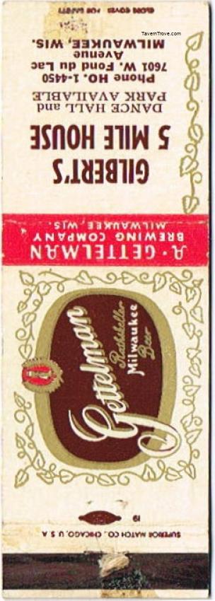 Gettelman Rathskeller Milwaukee Beer