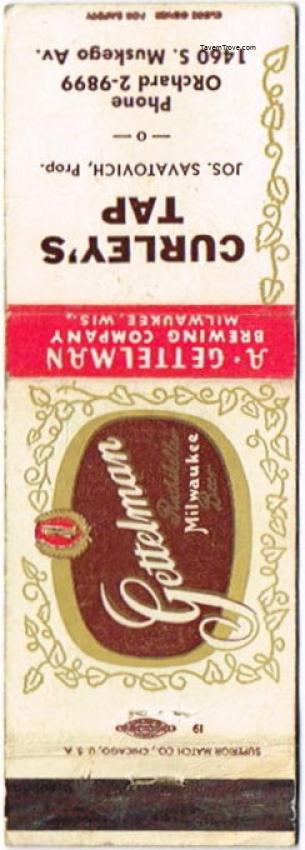 Gettelman Rathskeller Milwaukee Beer