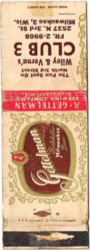 Gettelman Rathskeller Milwaukee Beer