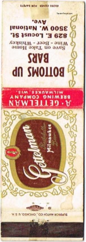 Gettelman Rathskeller Milwaukee Beer