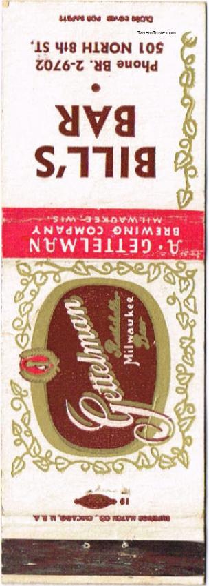 Gettelman Rathskeller Milwaukee Beer