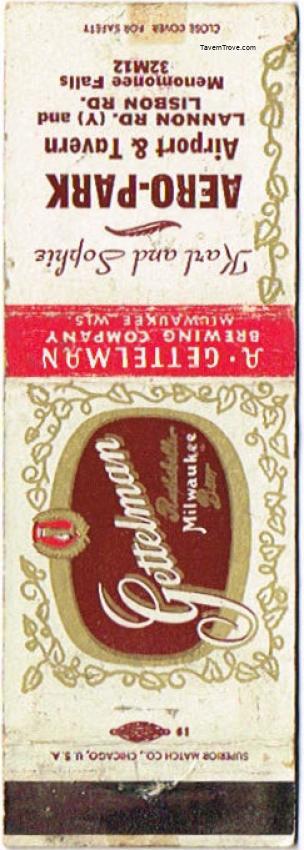 Gettelman Rathskeller Milwaukee Beer