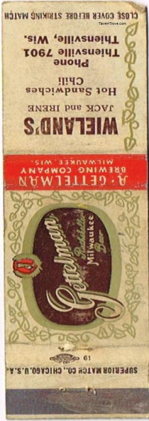 Gettelman Rathskeller Milwaukee Beer