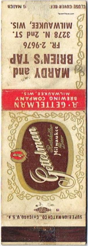 Gettelman Rathskeller Milwaukee Beer