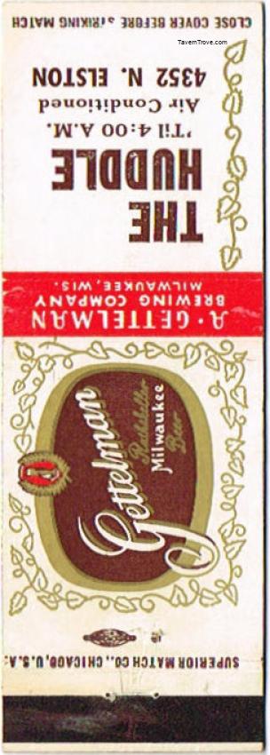 Gettelman Rathskeller Milwaukee Beer