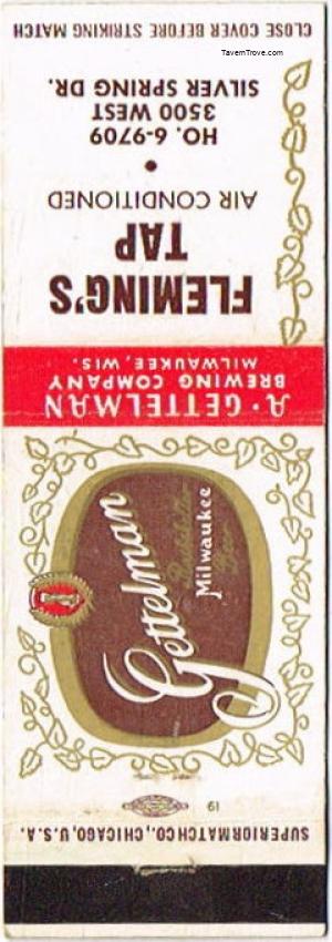 Gettelman Rathskeller Milwaukee Beer