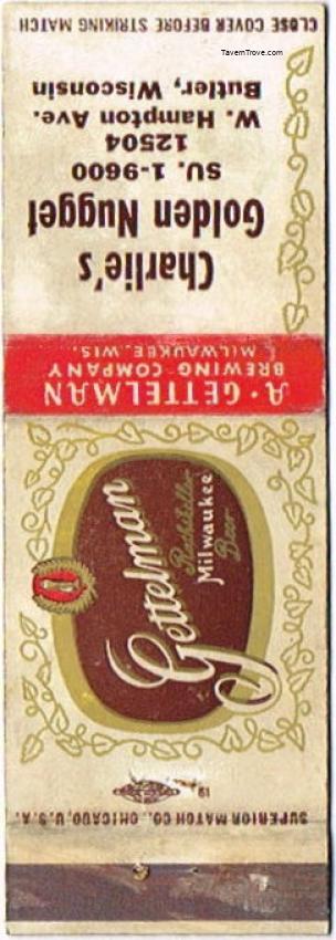 Gettelman Rathskeller Milwaukee Beer