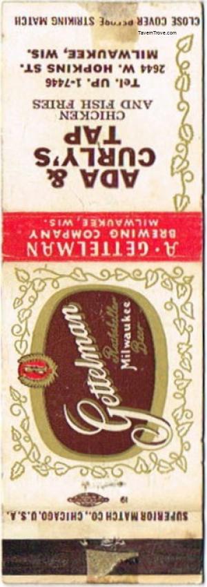 Gettelman Rathskeller Milwaukee Beer