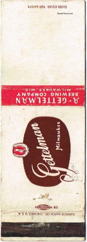 Gettelman Rathskeller Milwaukee Beer