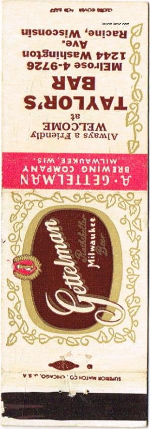 Gettelman Rathskeller Milwaukee Beer