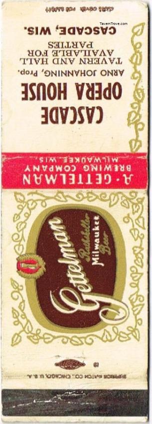 Gettelman Rathskeller Milwaukee Beer