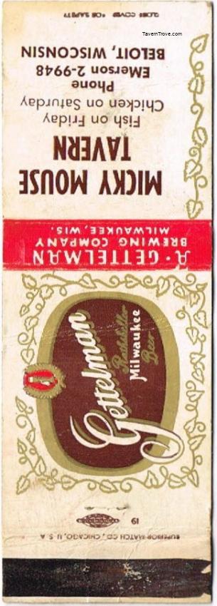 Gettelman Rathskeller Milwaukee Beer