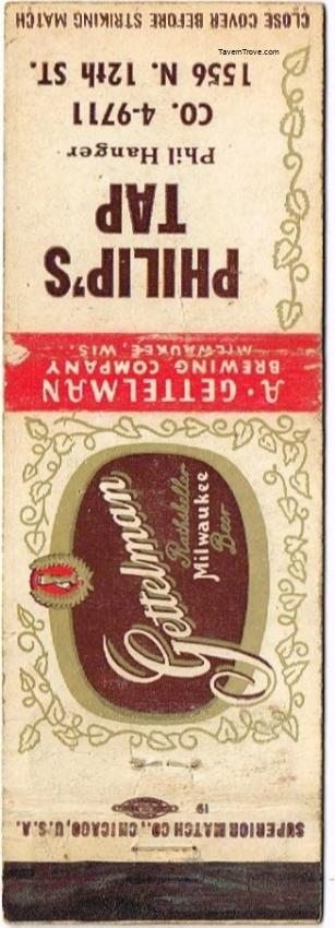 Gettelman Rathskeller Milwaukee Beer