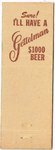 Gettelman Rathskeller Milwaukee Beer