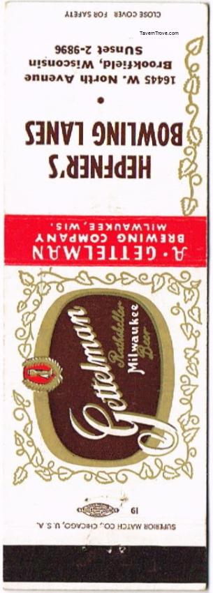 Gettelman Rathskeller Milwaukee Beer Dupe