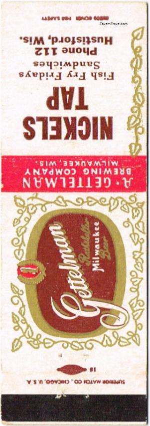 Gettelman Rathskeller Milwaukee Beer Dupe