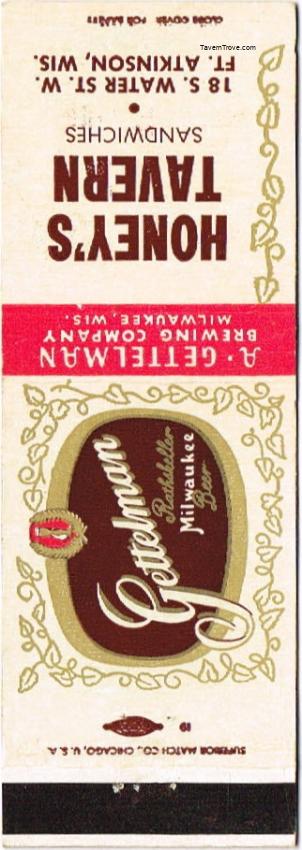 Gettelman Rathskeller Milwaukee Beer Dupe