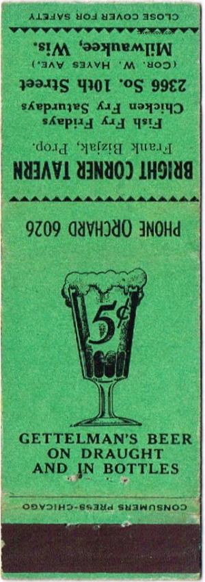 Gettelman's Beer (green)