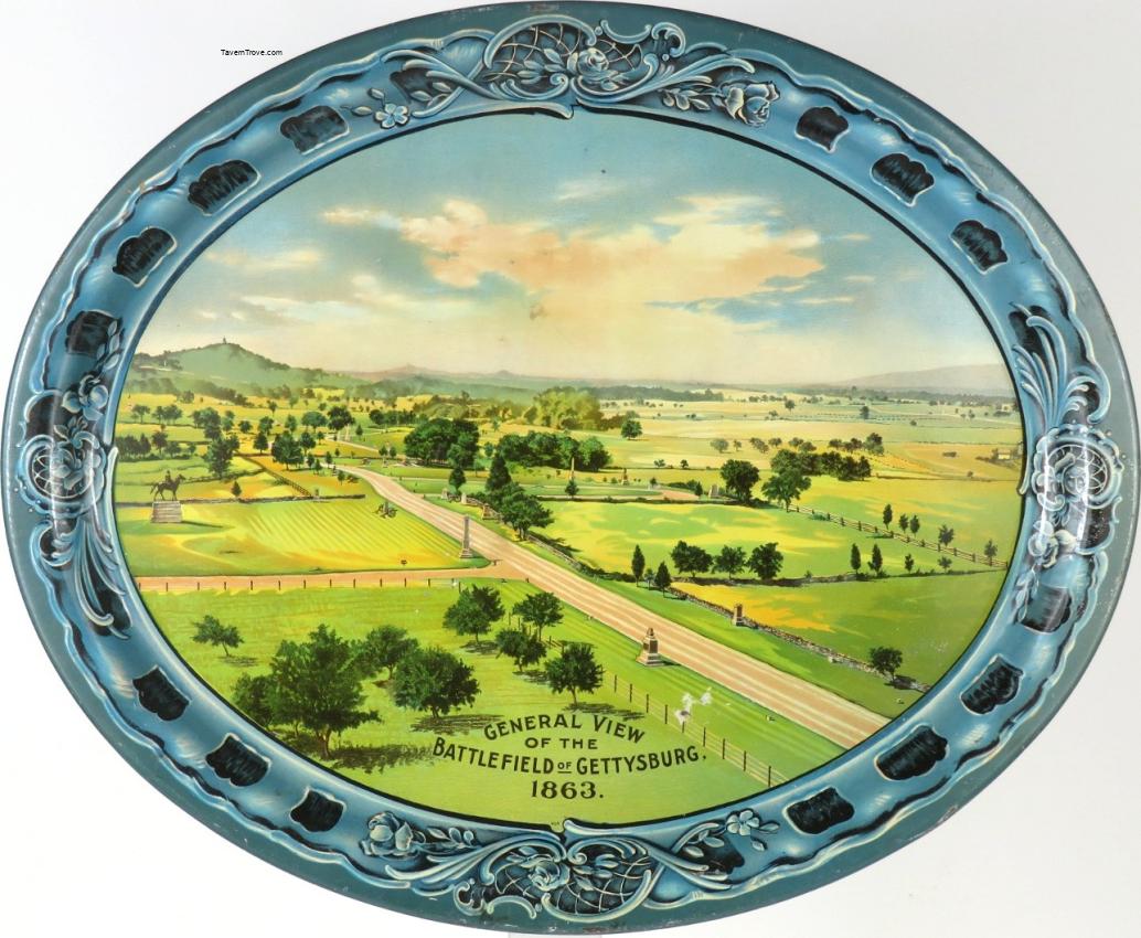 General View of the Battlefield of Gettysburg Civil War