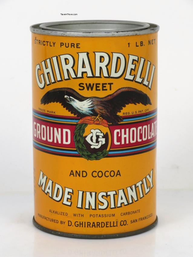 Ghirardelli One Pound Ground Chocolate Tin