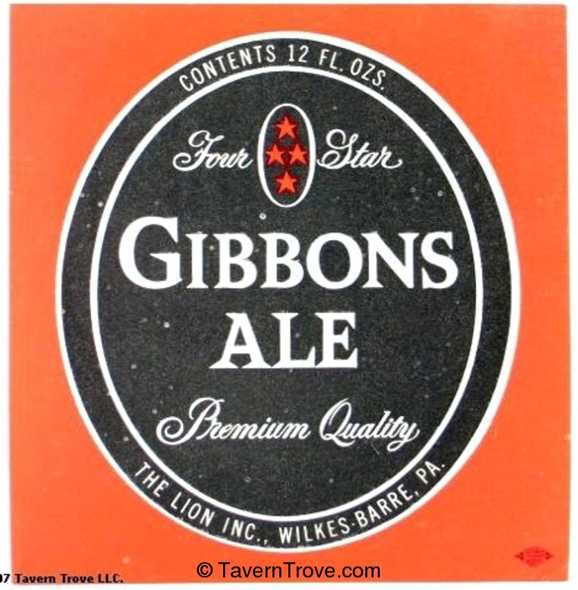 Gibbons Ale 