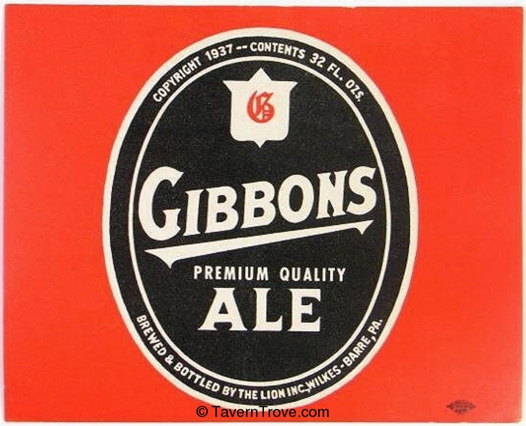 Gibbons Ale 