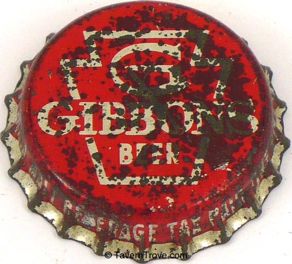 Gibbons Beer ~PA Pint Tax