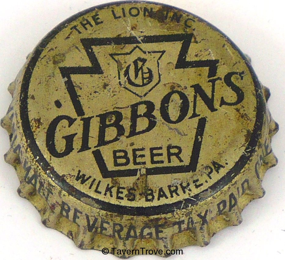 Gibbon's Beer ~PA Pint Tax