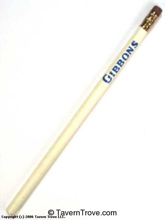 Gibbons Beer/Ale Pencil