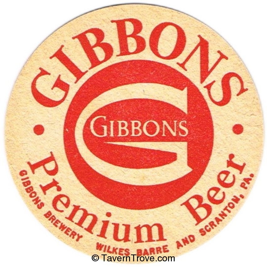 Gibbons Premium Beer