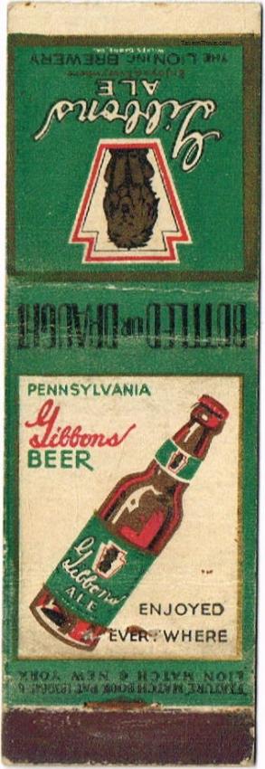 Gibbons Beer (Crawford Beverage)