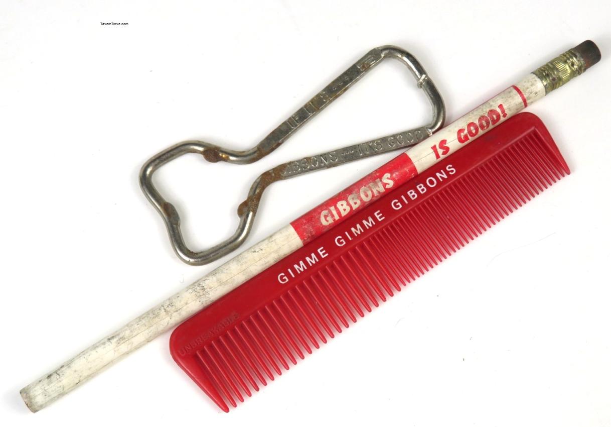 Gibbons Beer Comb Pencil & Bottle Opener