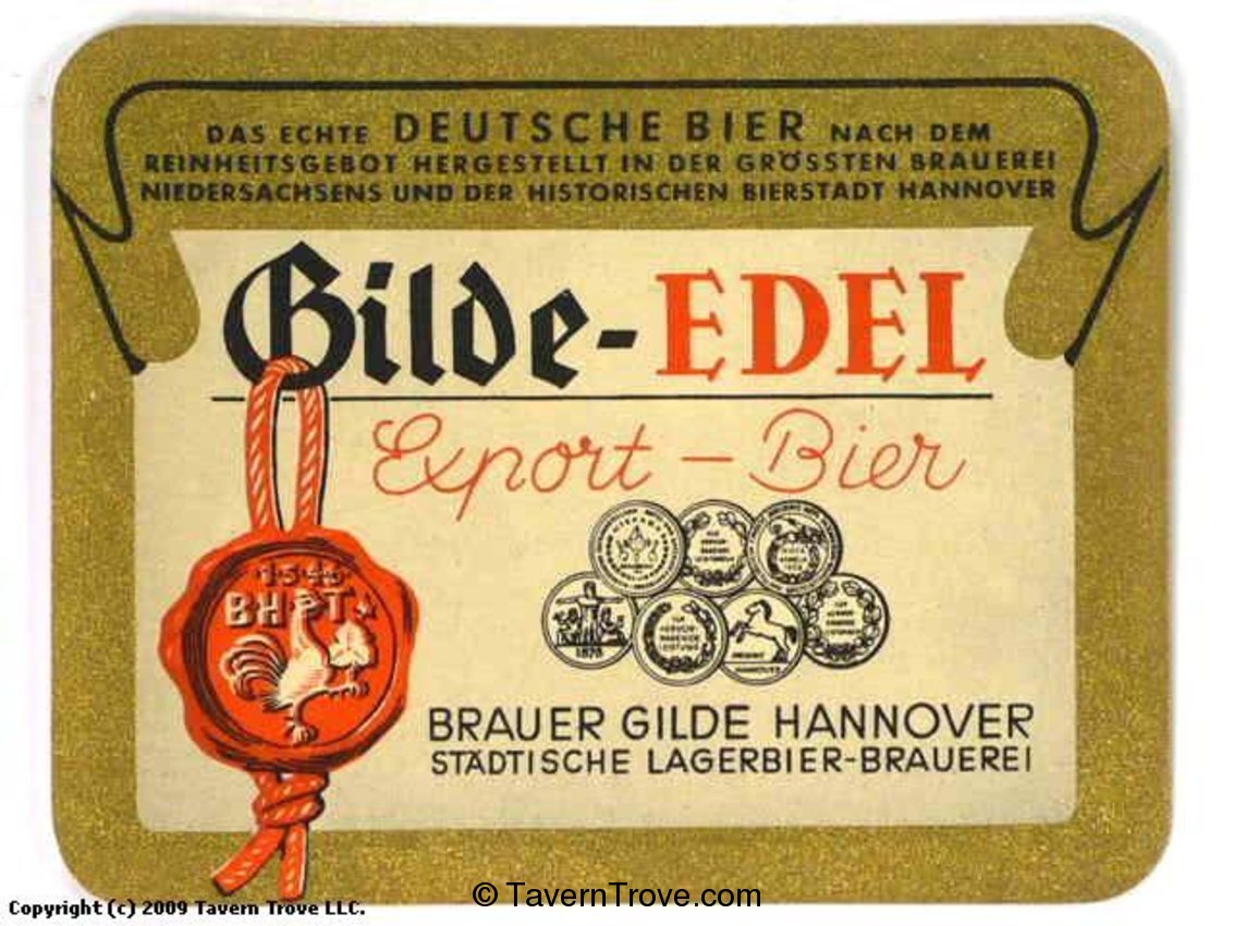 Gilde Edel Export-Bier