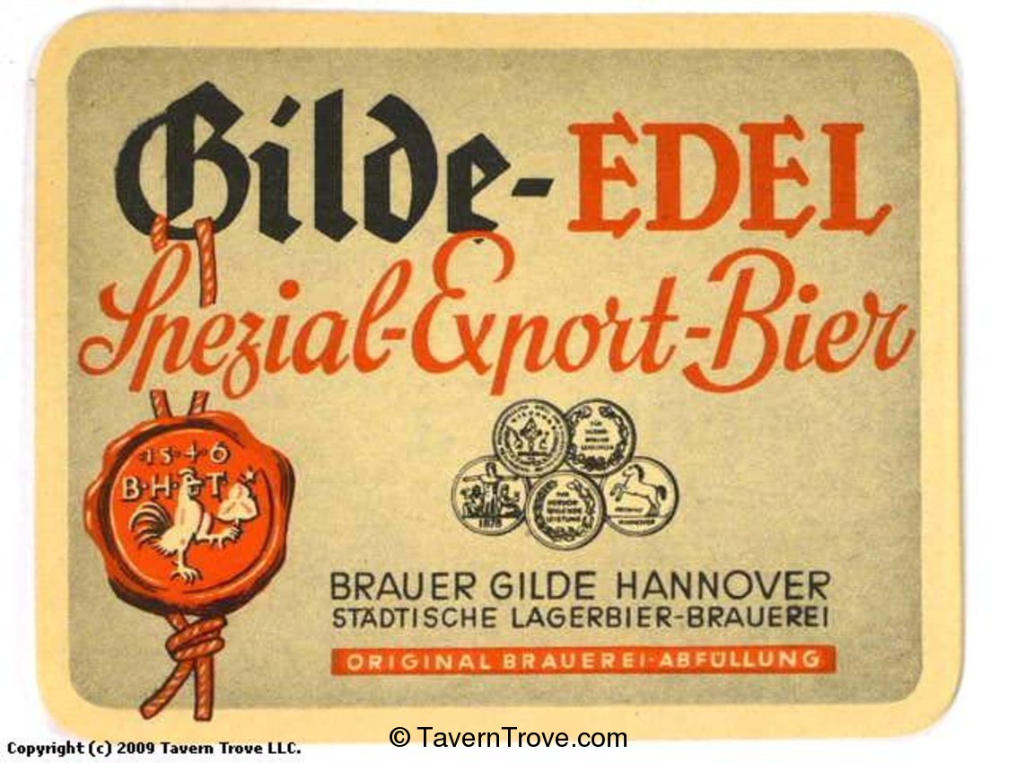 Gilde-Edel Spezial Export Bier
