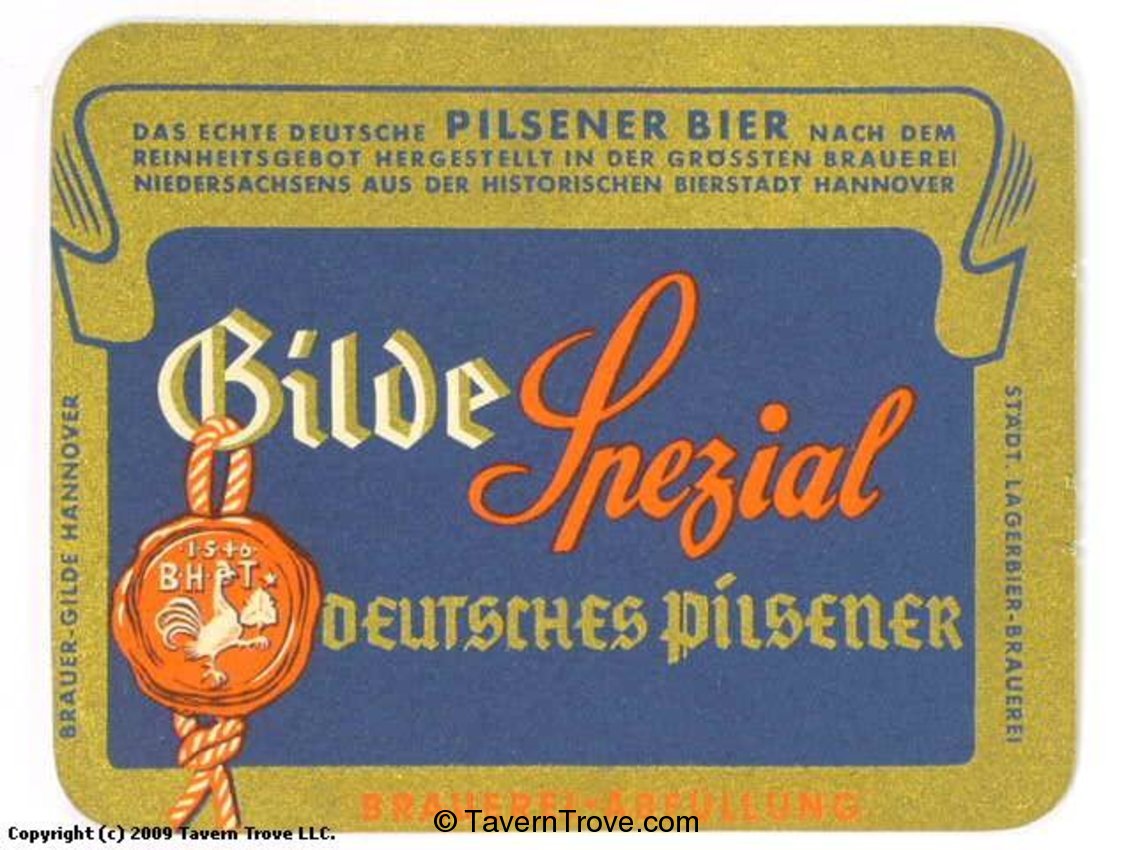 Gilde Spezial Deutsches Pilsener