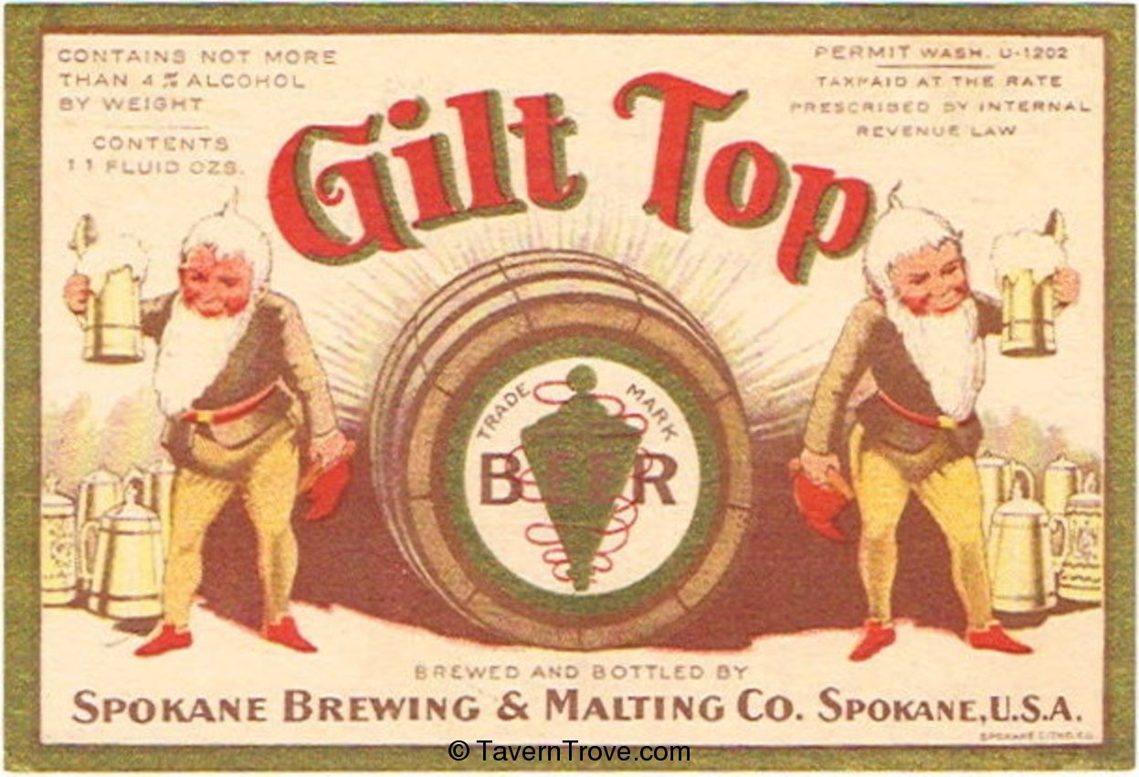 Gilt Top Beer